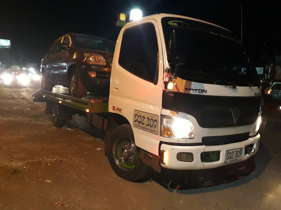 Grúa Planchón Liviano